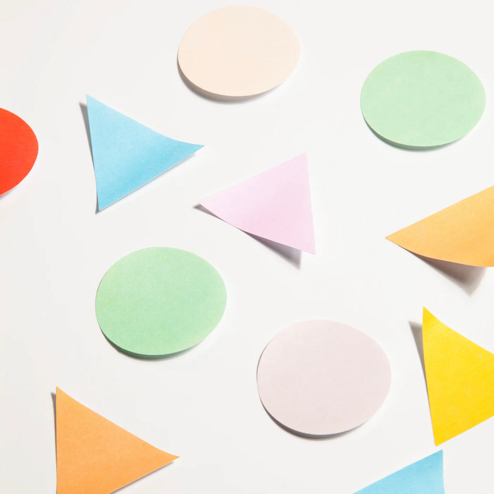 GEOMETRIC STICKY NOTES