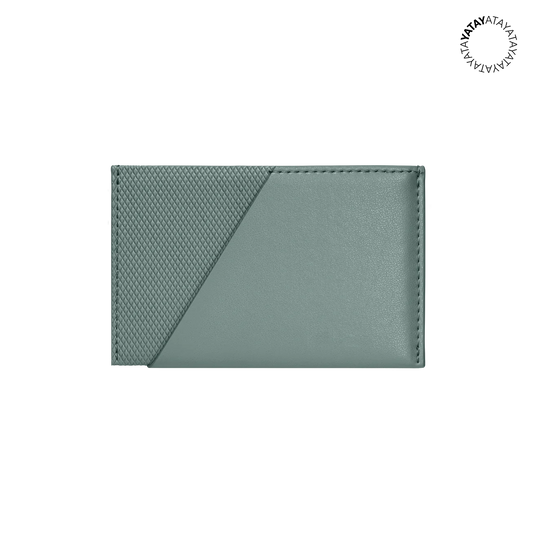 (RE)CLASSIC CARD WALLET | SLATE GREEN