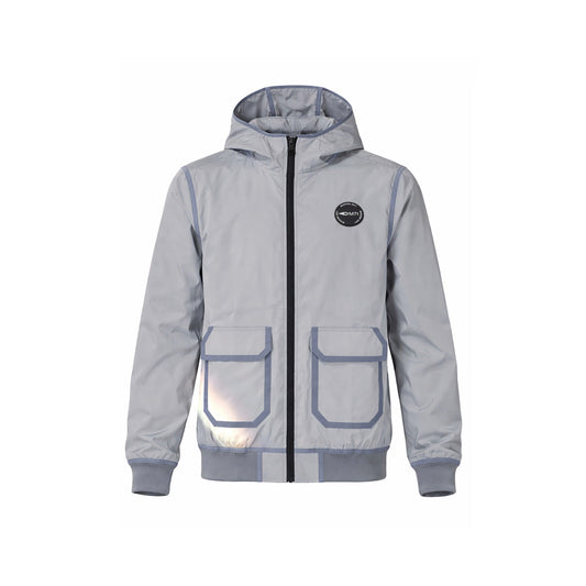 MOTF GREY REFLECTIVE JACKET