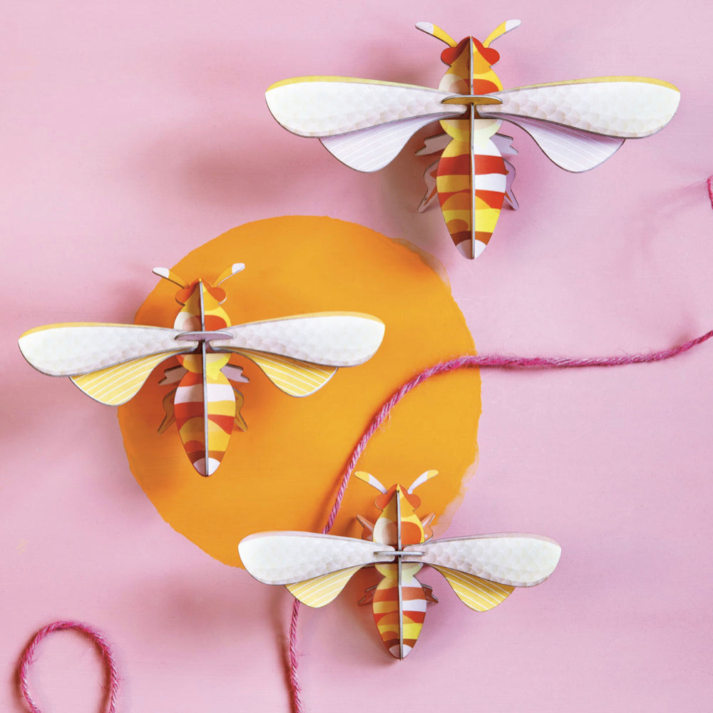 WALL ART | HONEY BEES - SET OF 3