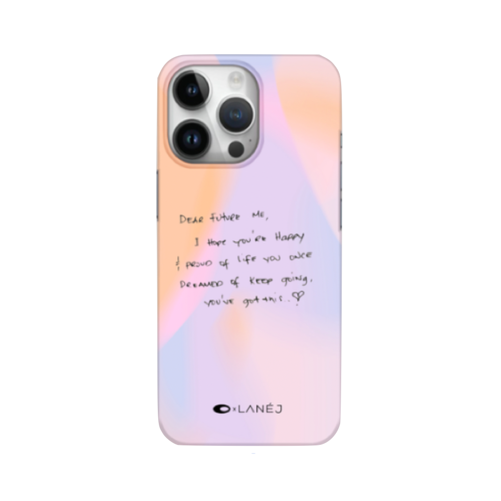 LANEJ GRADIENT SNAP CASE | COTTON CANDY
