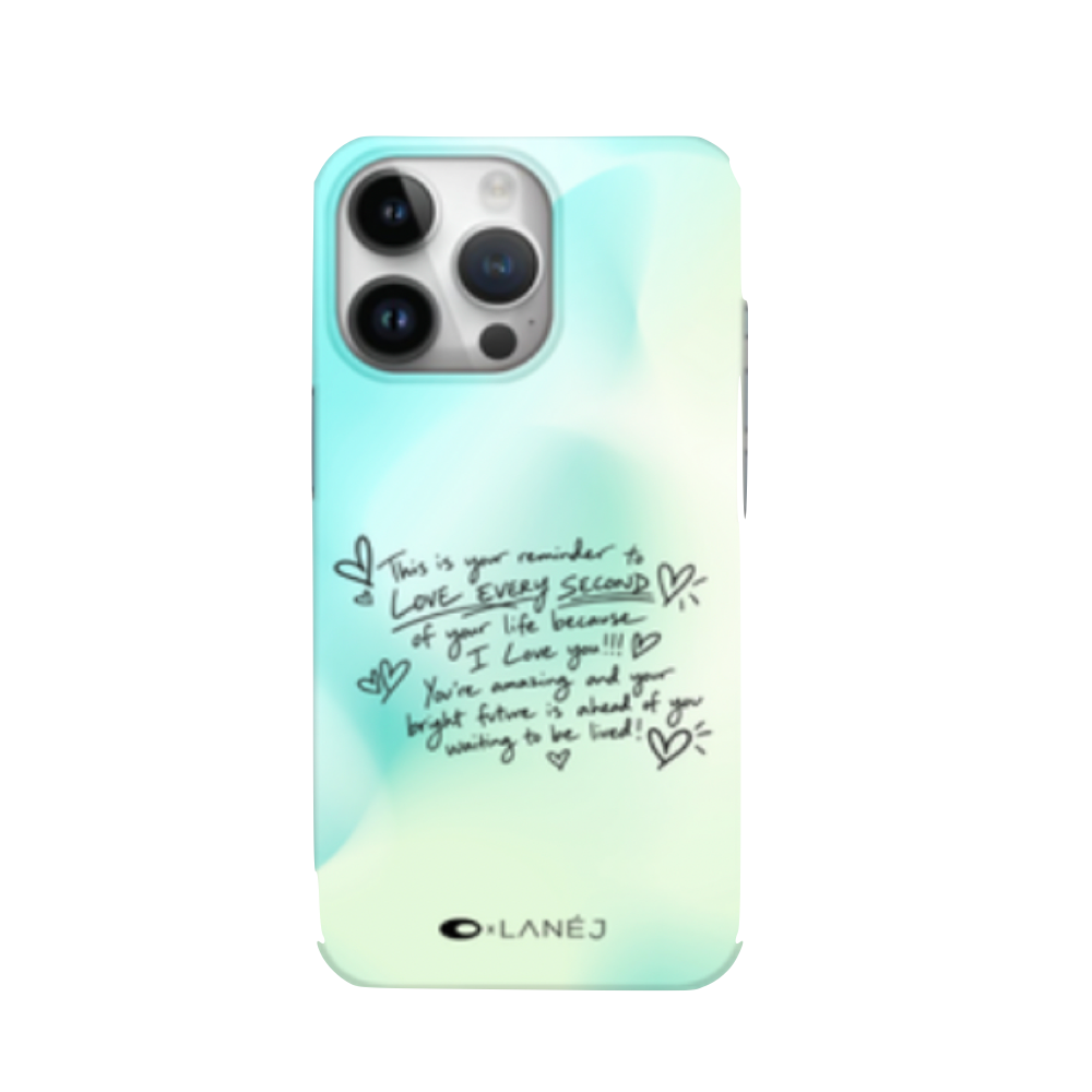 LANEJ GRADIENT SNAP CASE | SEAFOAM WHISPERER