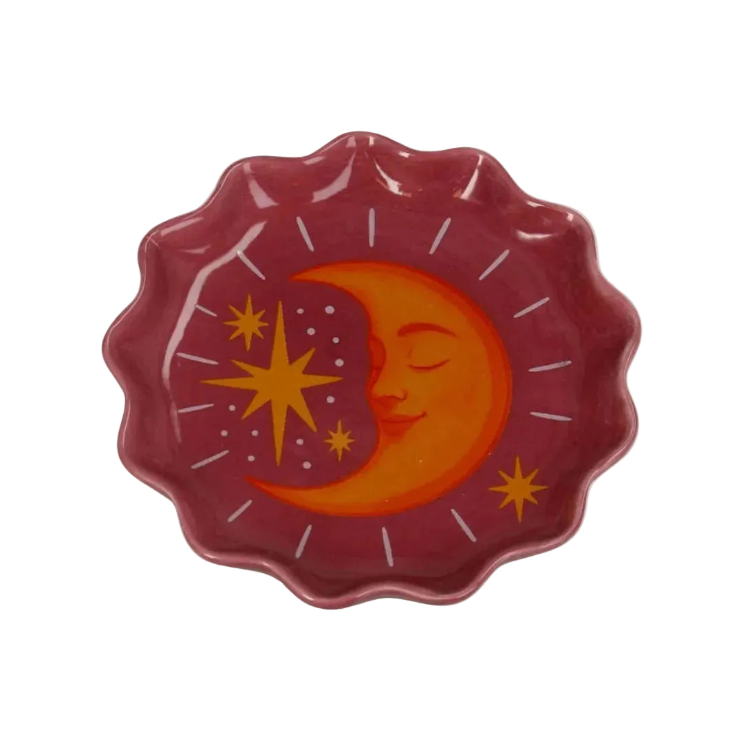MOON MUSE CERAMIC TRINKET PLATE