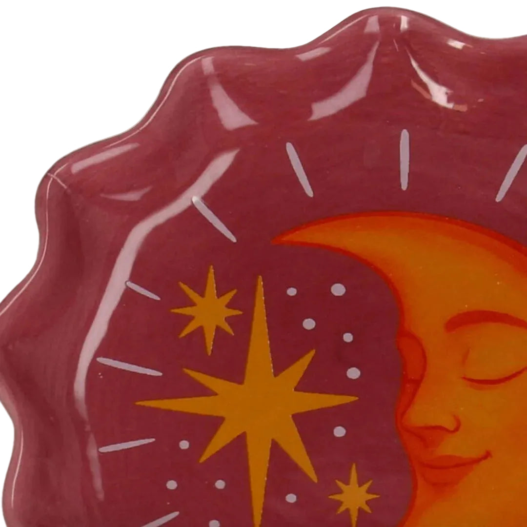 MOON MUSE CERAMIC TRINKET PLATE