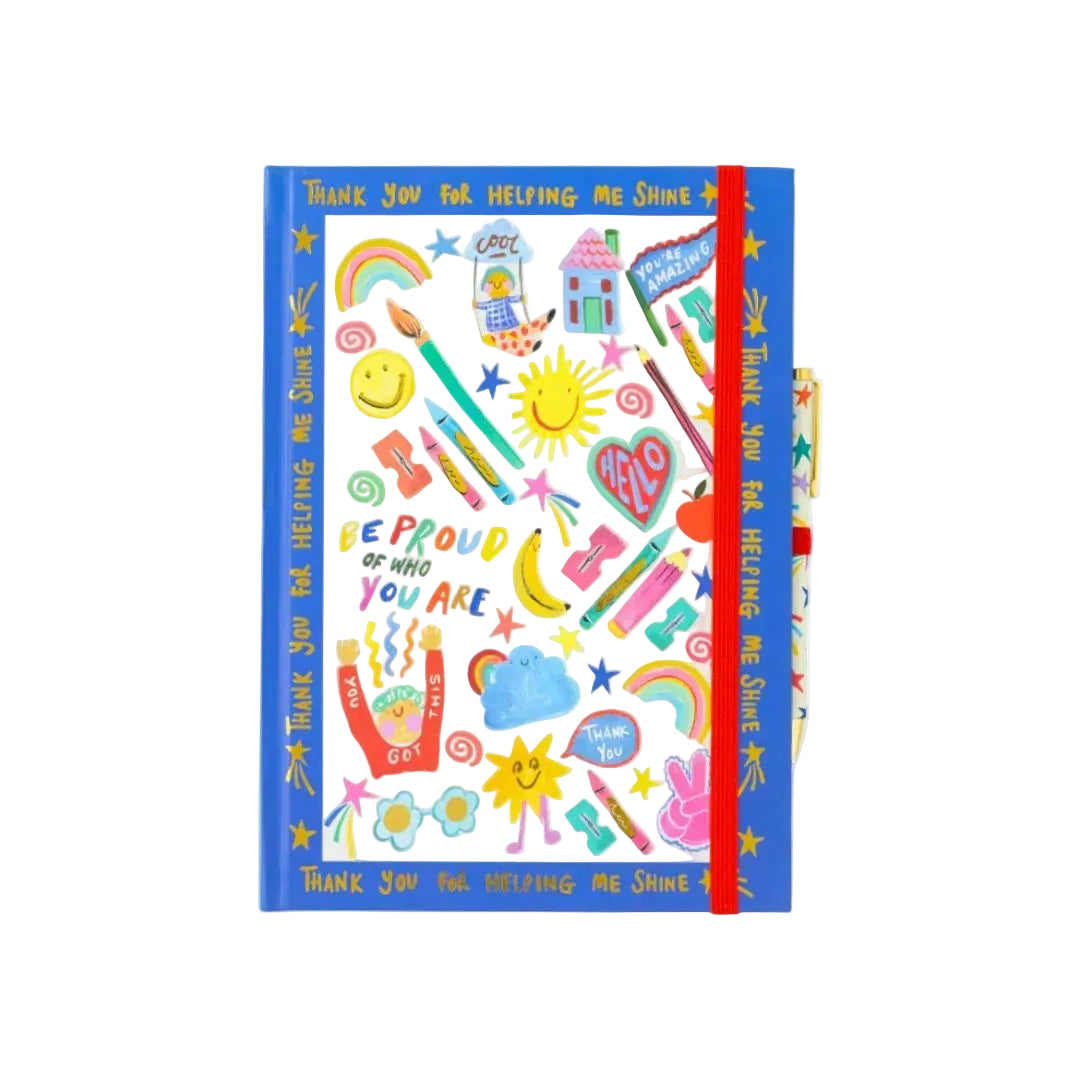 THANK YOU FOR HELPNG ME SHINE NOTEBOOK & PEN SET