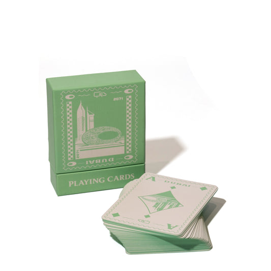 DUBAI STAMP CARDS | GREEN