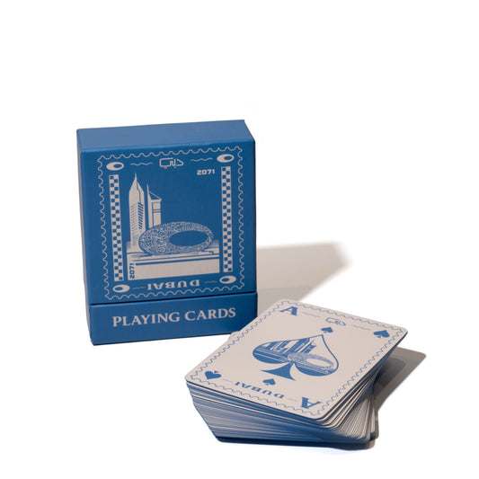 DUBAI STAMP CARDS | BLUE