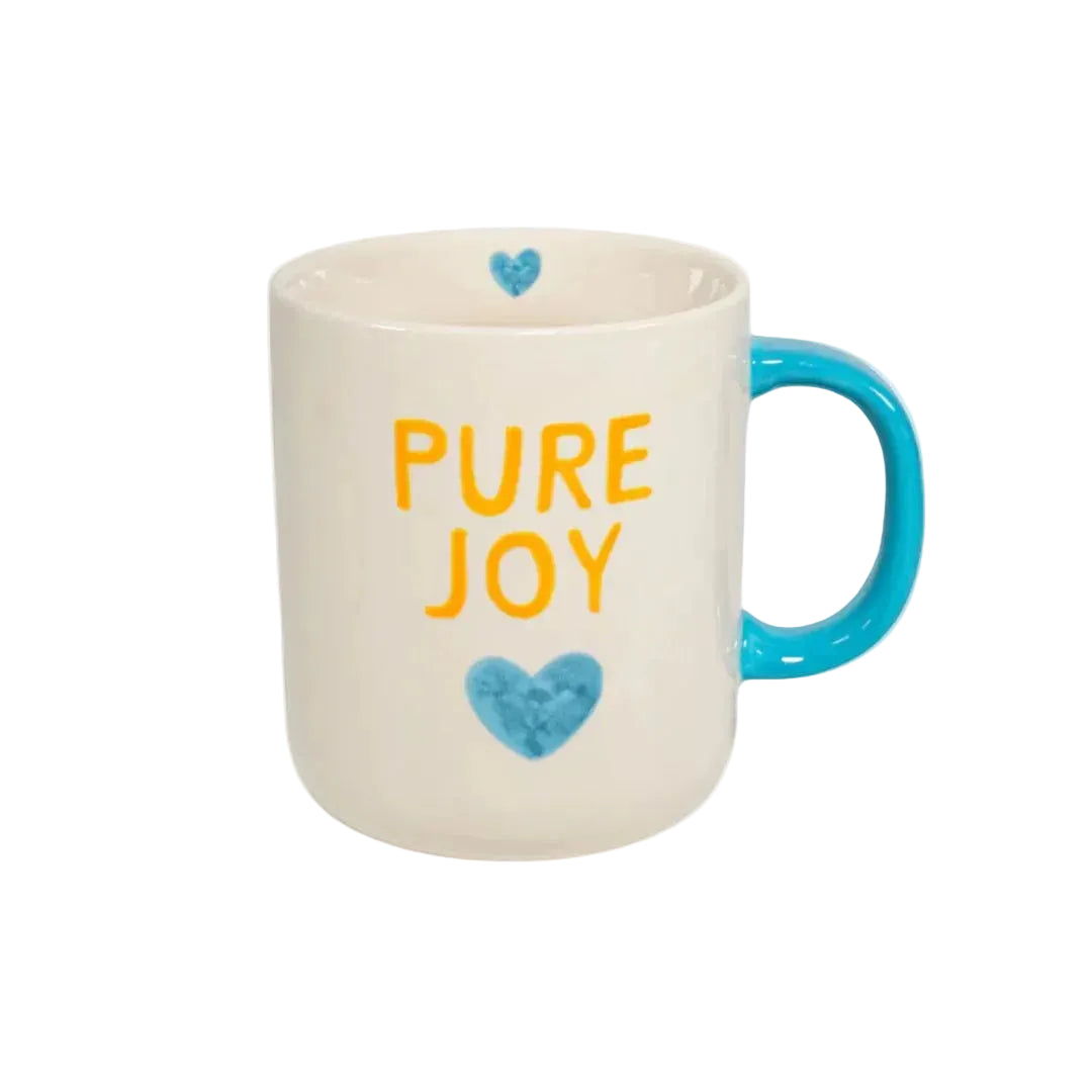 PURE JOY STONEWARE MUG
