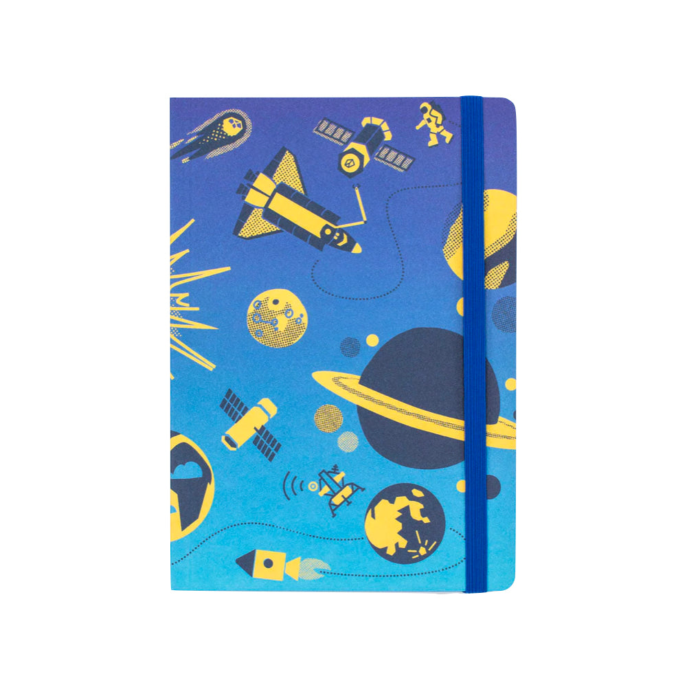 RETRO NOTEBOOK | SPACE A5 SOFTCOVER