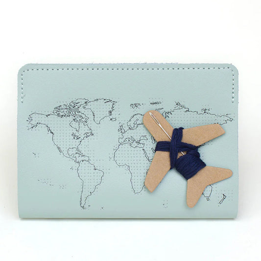 STITCH PASSPORT COVER | MINT