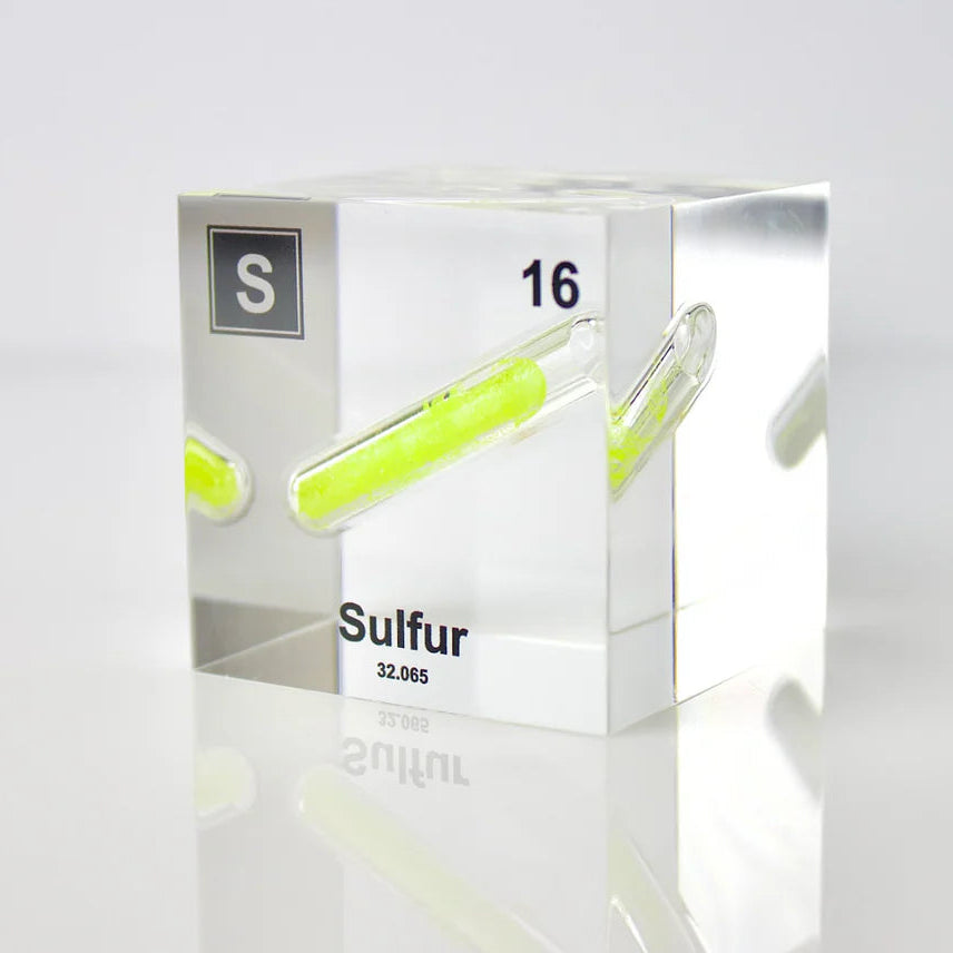 SULFUR ELEMENT CUBE
