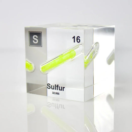 SULFUR ELEMENT CUBE