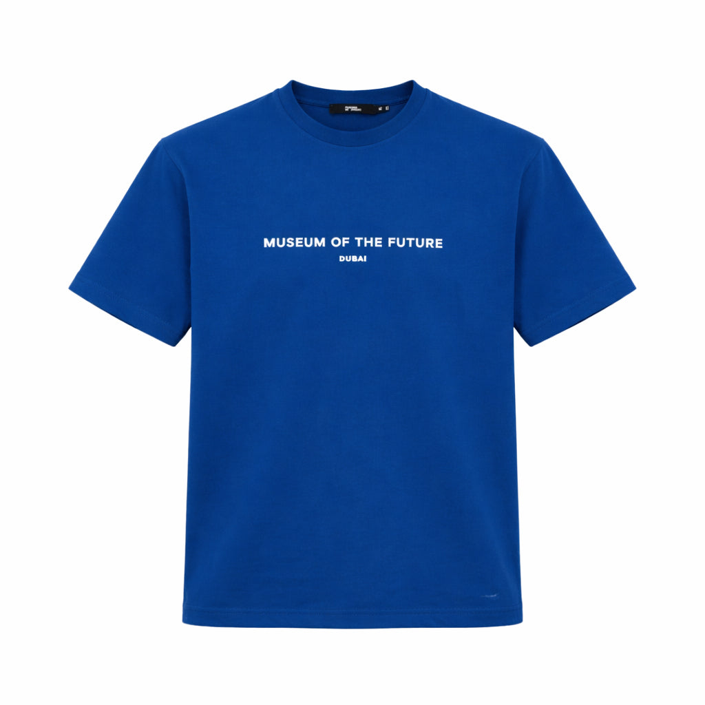PANGAIA X MOTF LOGO TSHIRT | BLUE