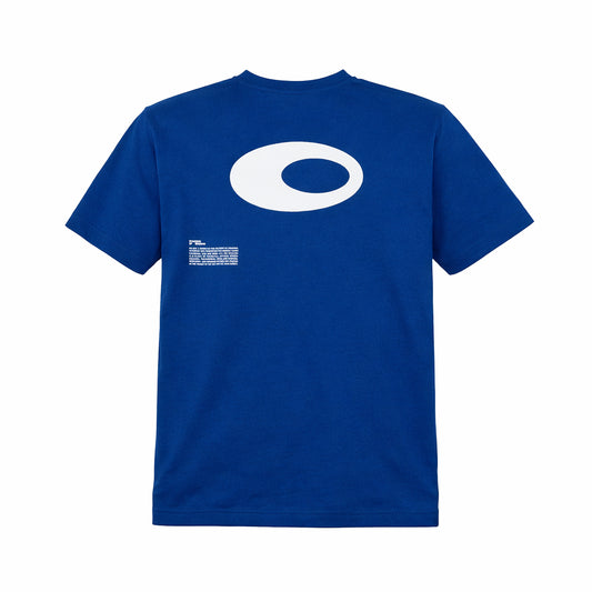 PANGAIA X MOTF LOGO TSHIRT | BLUE