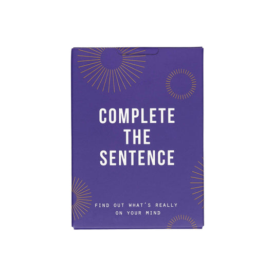 COMPLETE THE SENTENCE