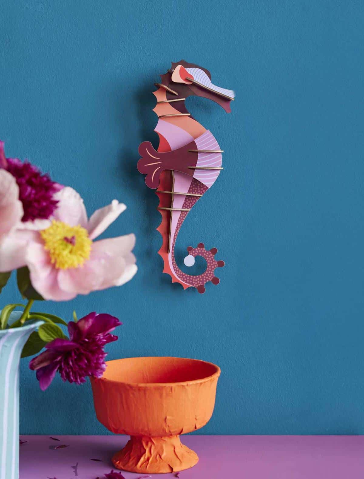 WALL ART | CORALINE SEAHORSE