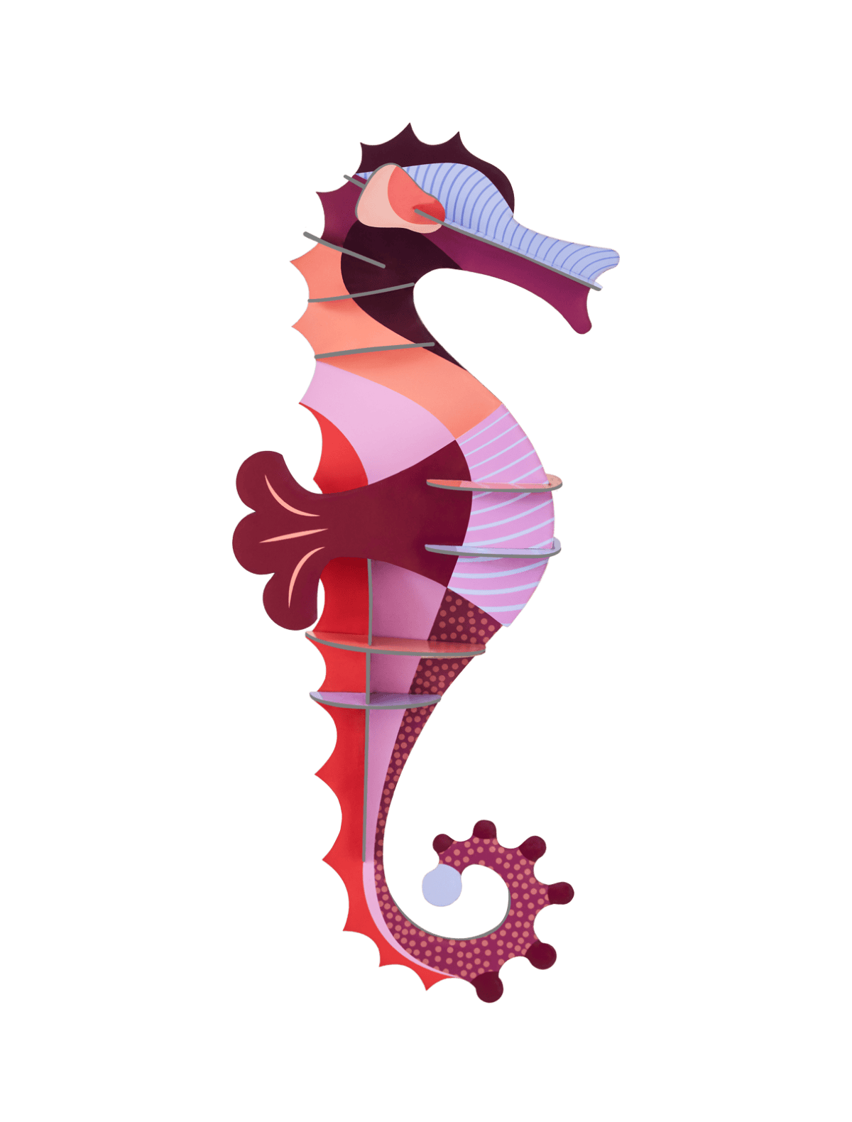 WALL ART | CORALINE SEAHORSE