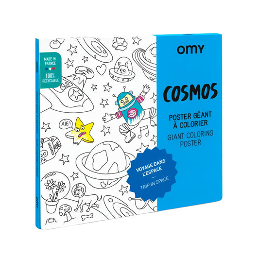 GIANT COLOURING POSTER | COSMOS