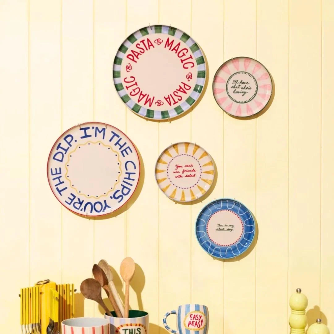 "YOU'RE THE DIP, I'M THE CHIPS" DECORATIVE SERVING PLATTER