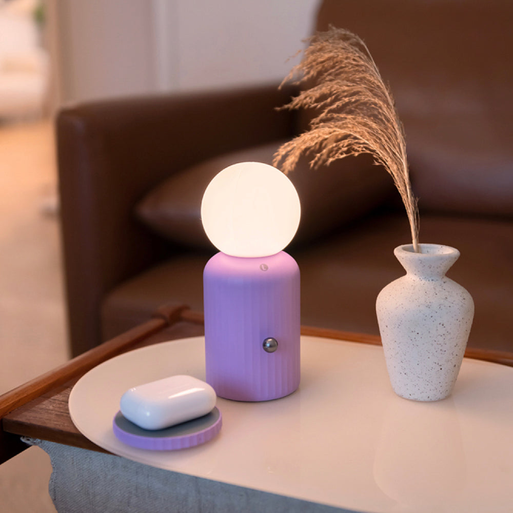 LUND LAMP & WIRELESS CHARGER | CORAL