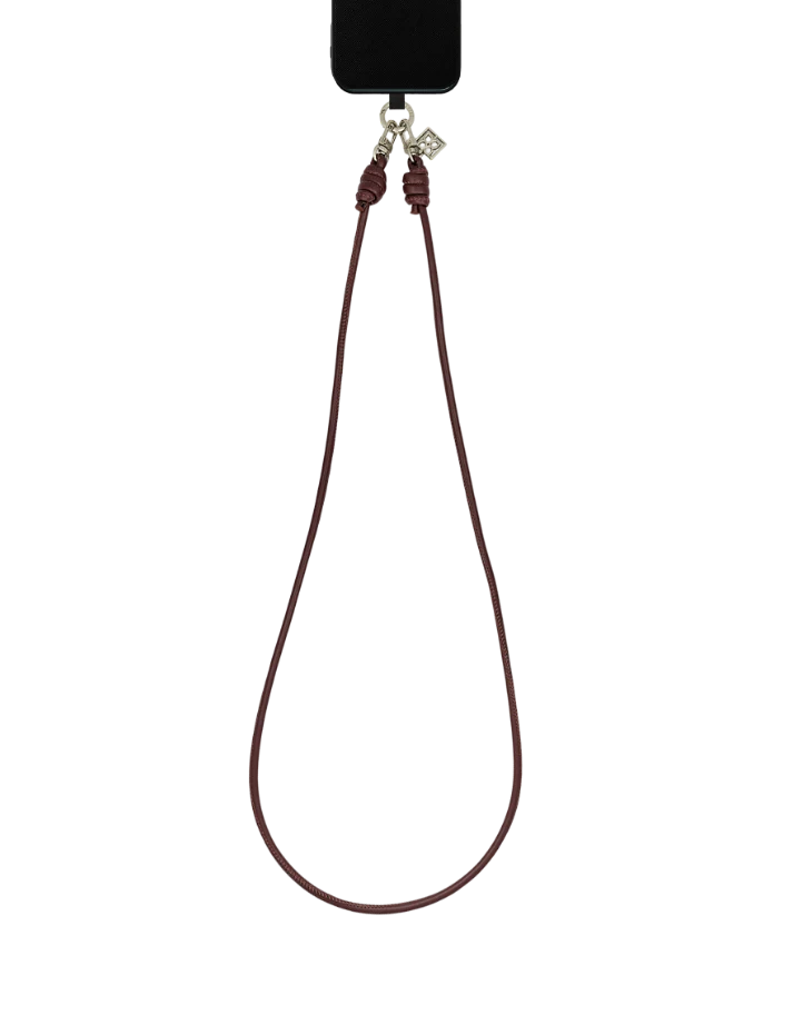 LANEJ PHONE STRAP | MAROON