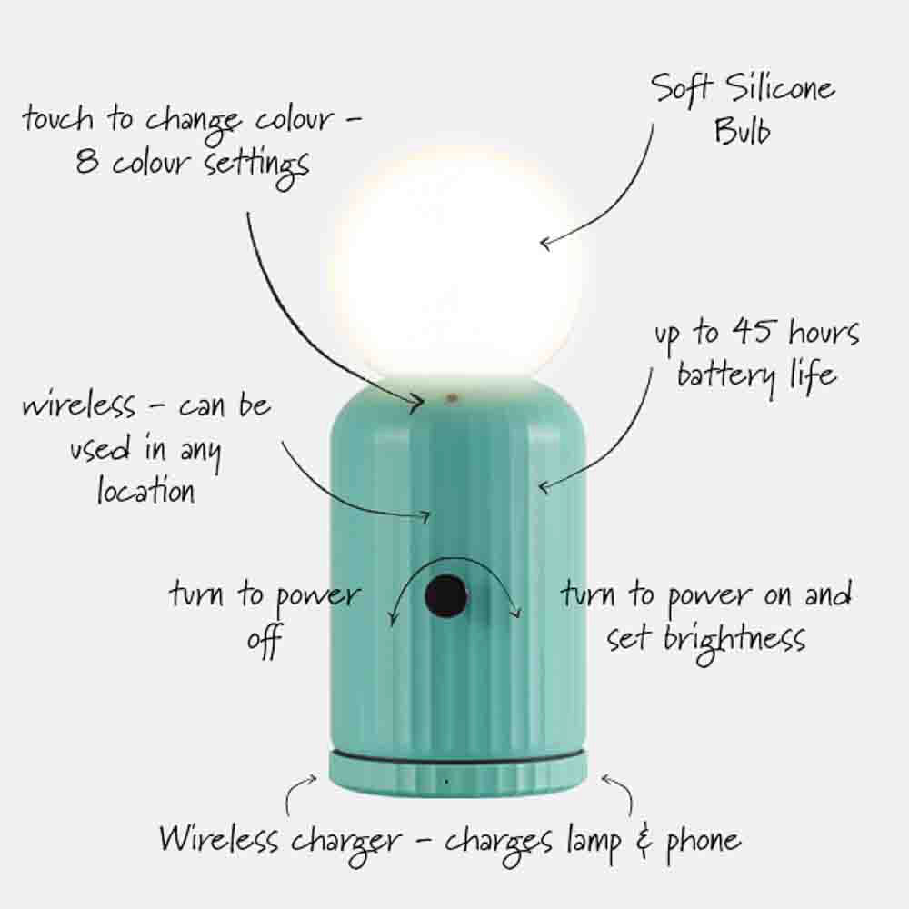 LUND LAMP & WIRELESS CHARGER | MINT