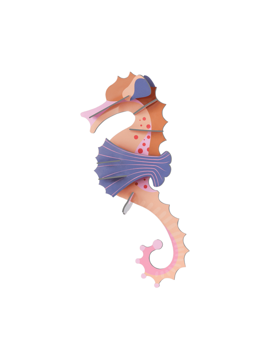 WALL ART | PINK SEAHORSE