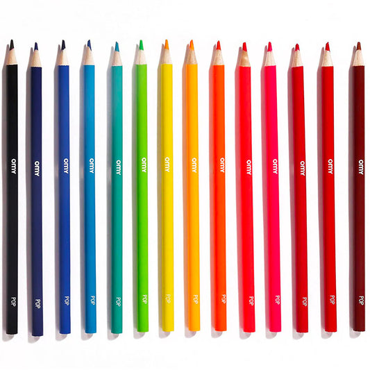 16 COLOURED PENCILS | POP