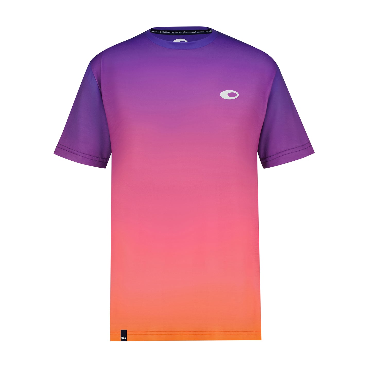 GRADIENT T-SHIRT | PURPLE M