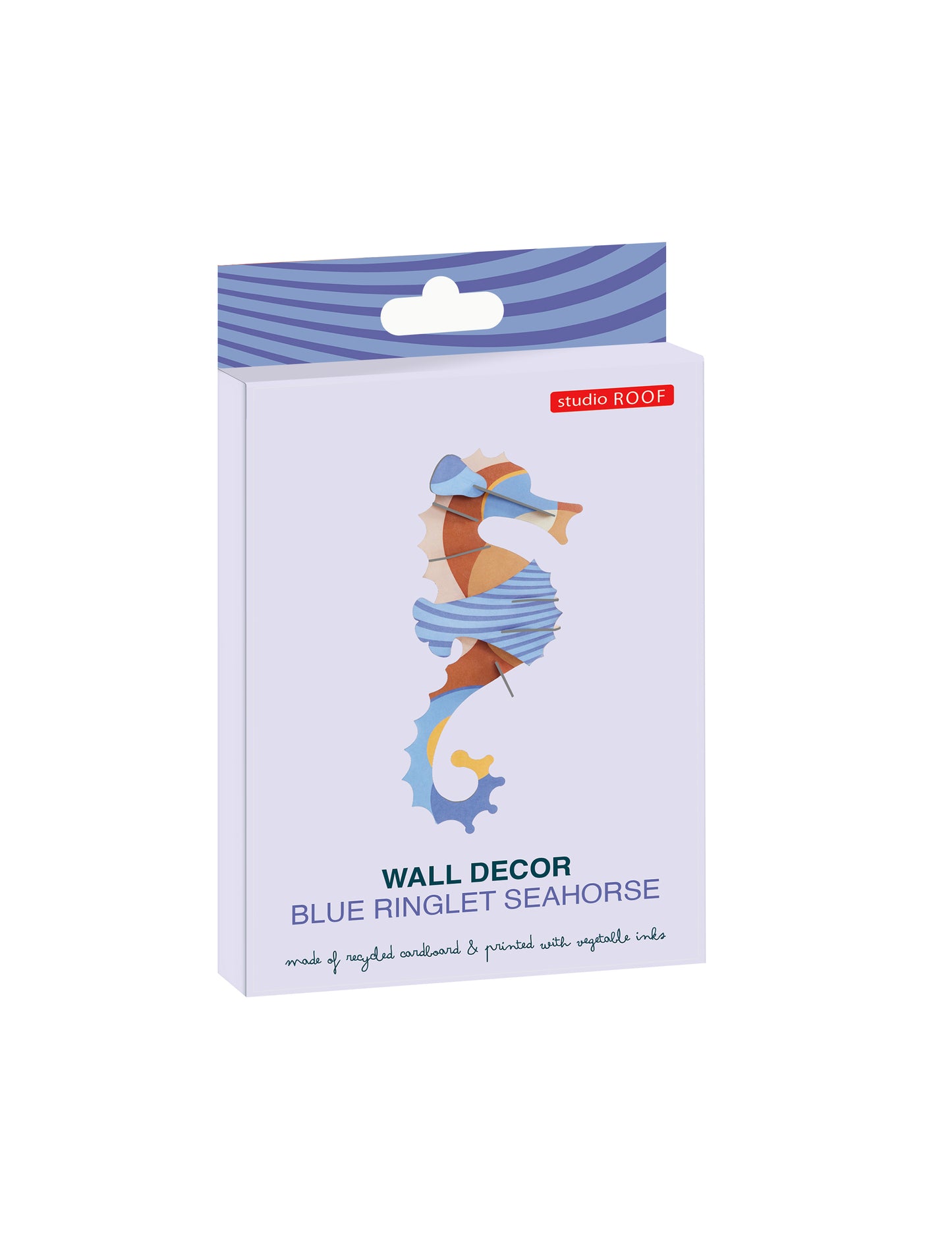 WALL ART | BLUE RINGLET SEAHORSE