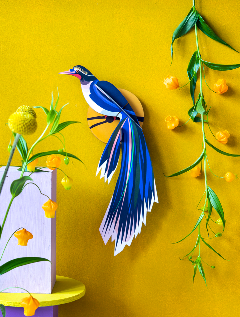 WALL ART | PARADISE BIRD FLORES