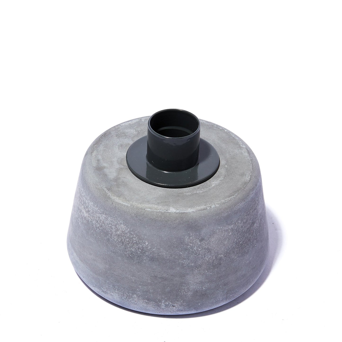 CONE CANDLEHOLDER LOW | GREY