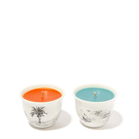 DEMAITHAN CANDLE CUP SET OF 2
