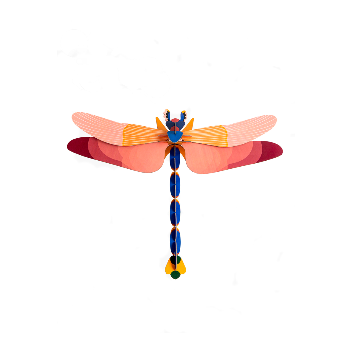 WALL ART | DELUXE PINK DRAGONFLY