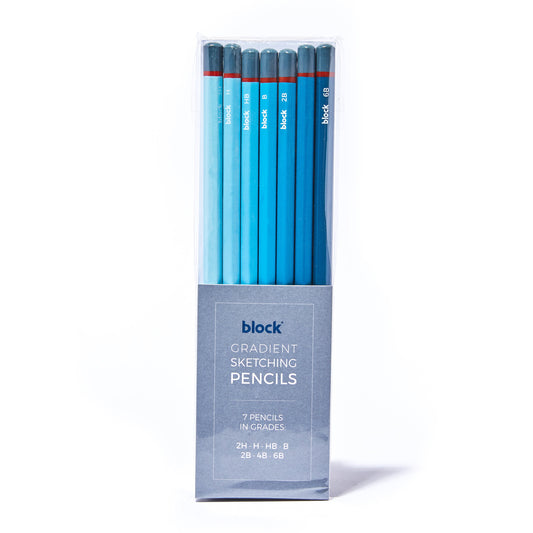 GRADIENT SKETCHING PENCILS | BLUE