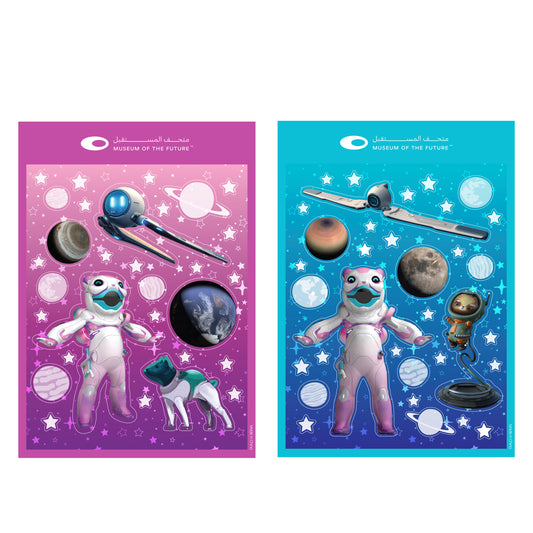 KIDS SPACE SUIT STICKERS