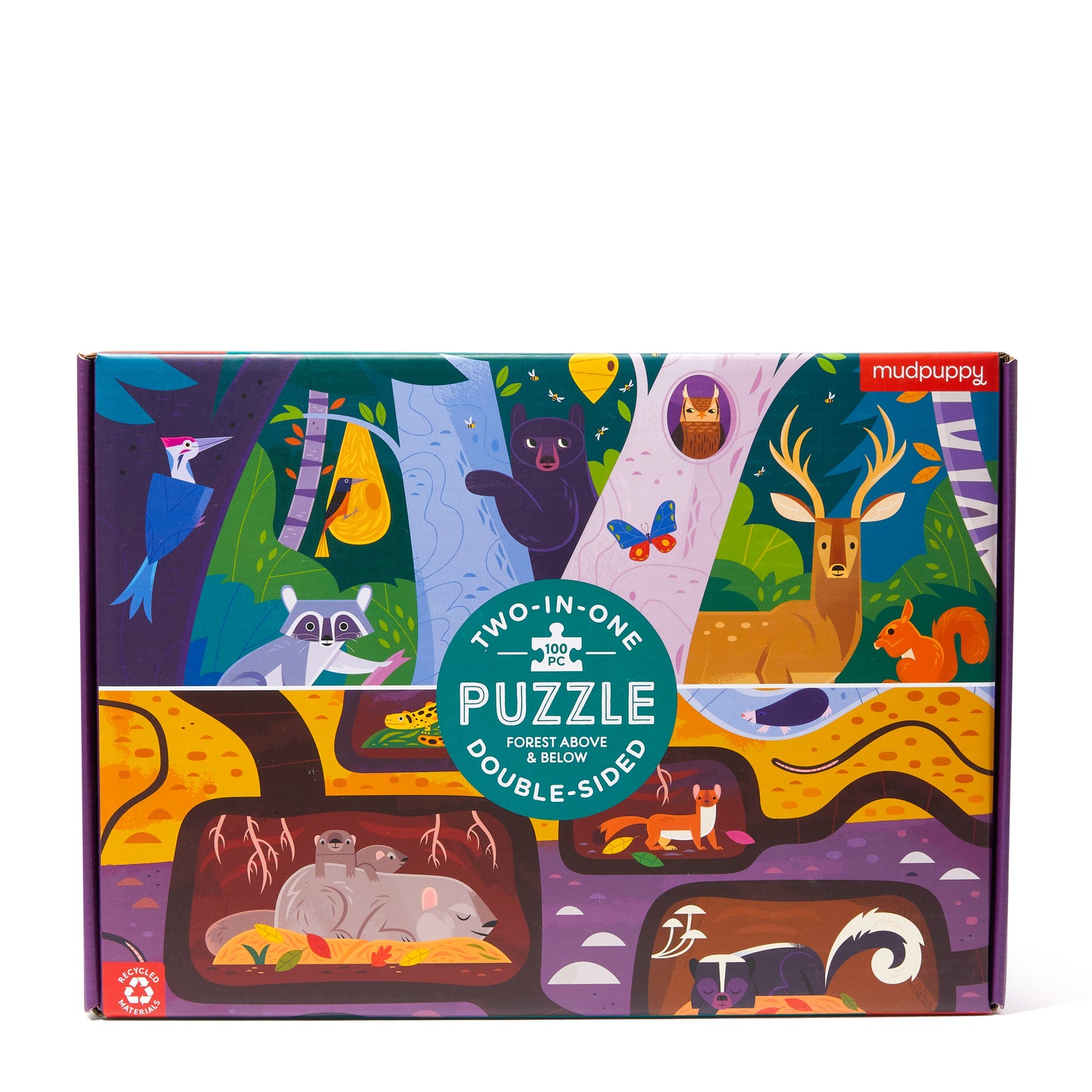FOREST ABOVE & BELOW 100 PC PUZZLE