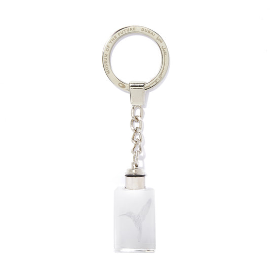 THE LIBRARY HUMMINGBIRD KEYCHAIN