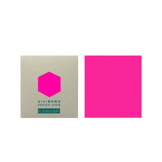 MINI MEMO | FLUO PINK